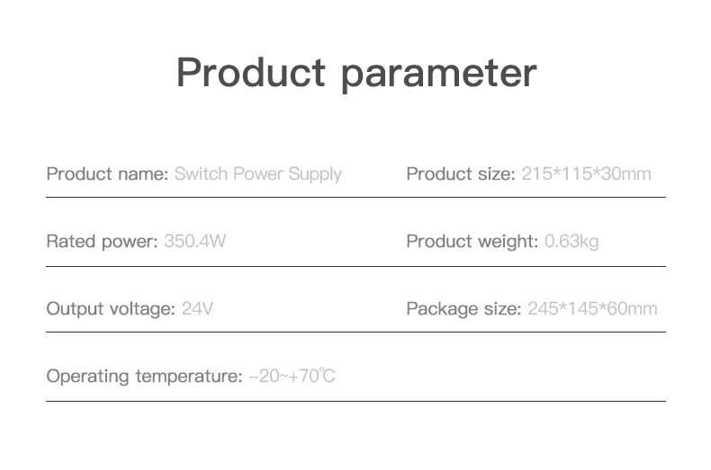 Creality 350W Power Supply