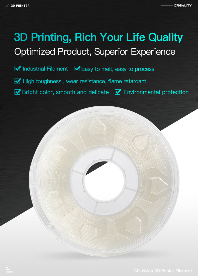 Creality CR-Nylon 1kg Natural Filament 3301050002