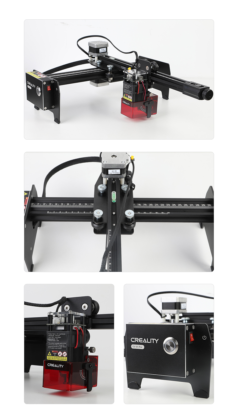 Creality Laser Engraving Machine CV-01 Pro Industrial Quality Meticulous  Engraving Supports Multiple Material - Smith3D Malaysia