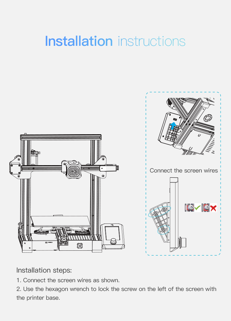 Ender-3 V2 Intelligent Screen Kit Creality Qatar