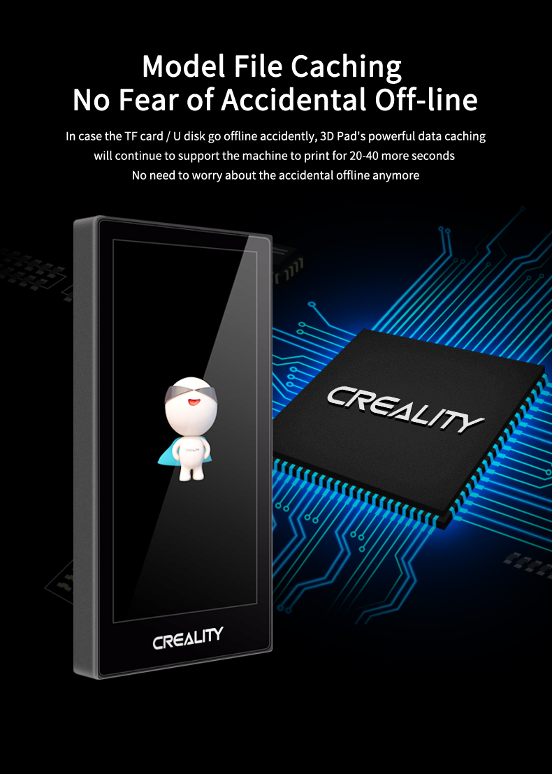 Creality - 3D Pad 5" Display Screen 8