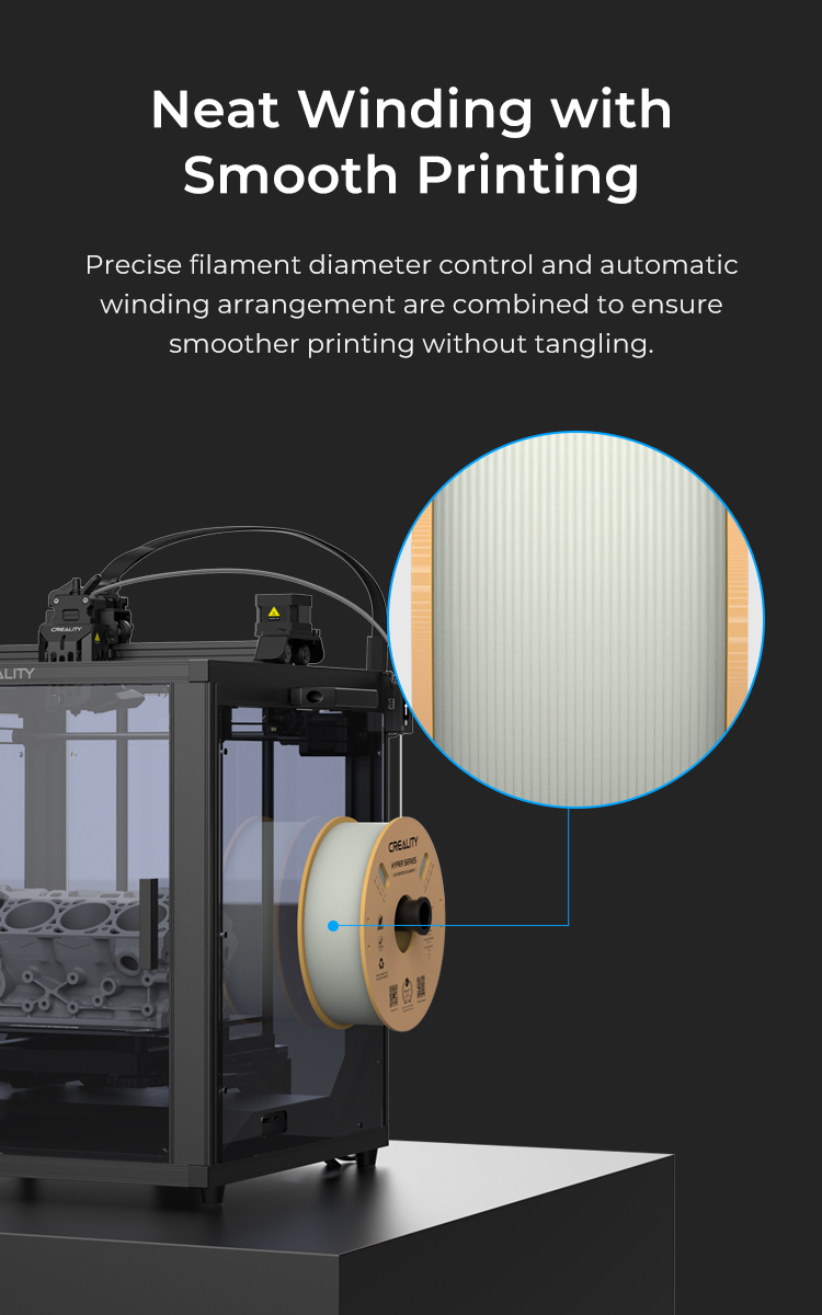 5kg Creality Hyper Series PLA - CONSOMMABLES - Nozzler