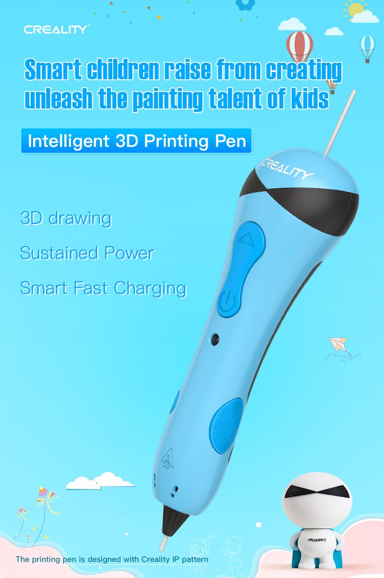 Intelligent 3D Printing Pen-001