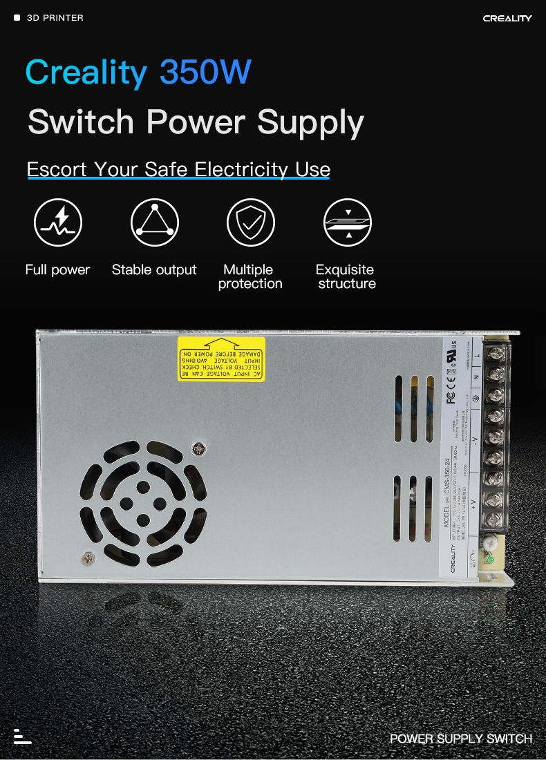 Creality 350W Power Supply