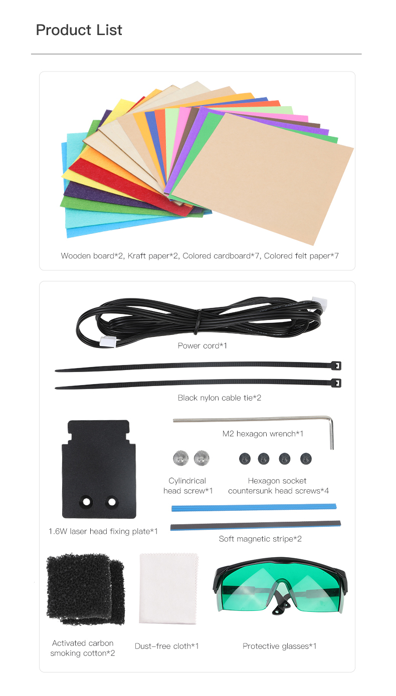 Ender-3S1/S1 Pro 1.6W Engraving Laser Modules