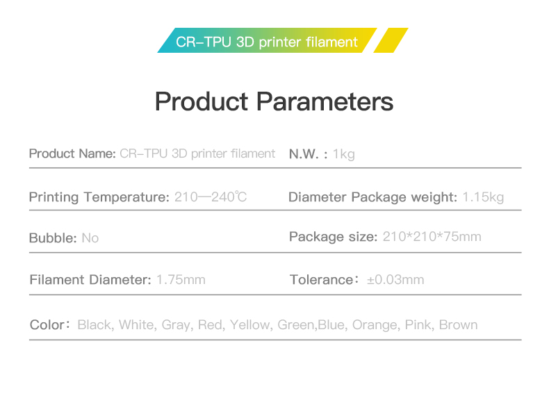 FILAMENT CREALITY CR PLA BLUE 1KG 1.75mm – techtuke