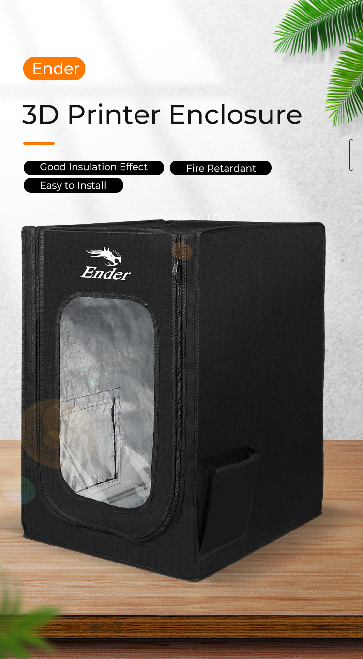 Creality Official 3D Printer Enclosure Fume Extraction Kit 4000RPM  Efficient Ventilation Exhaust Dust Hose for Engraver