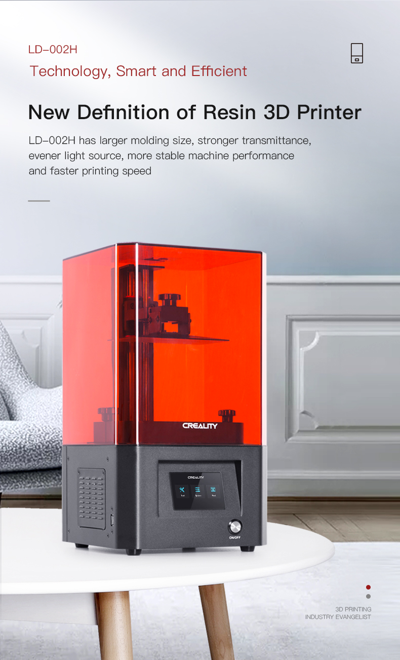 creality ld-002h resin 3d printer