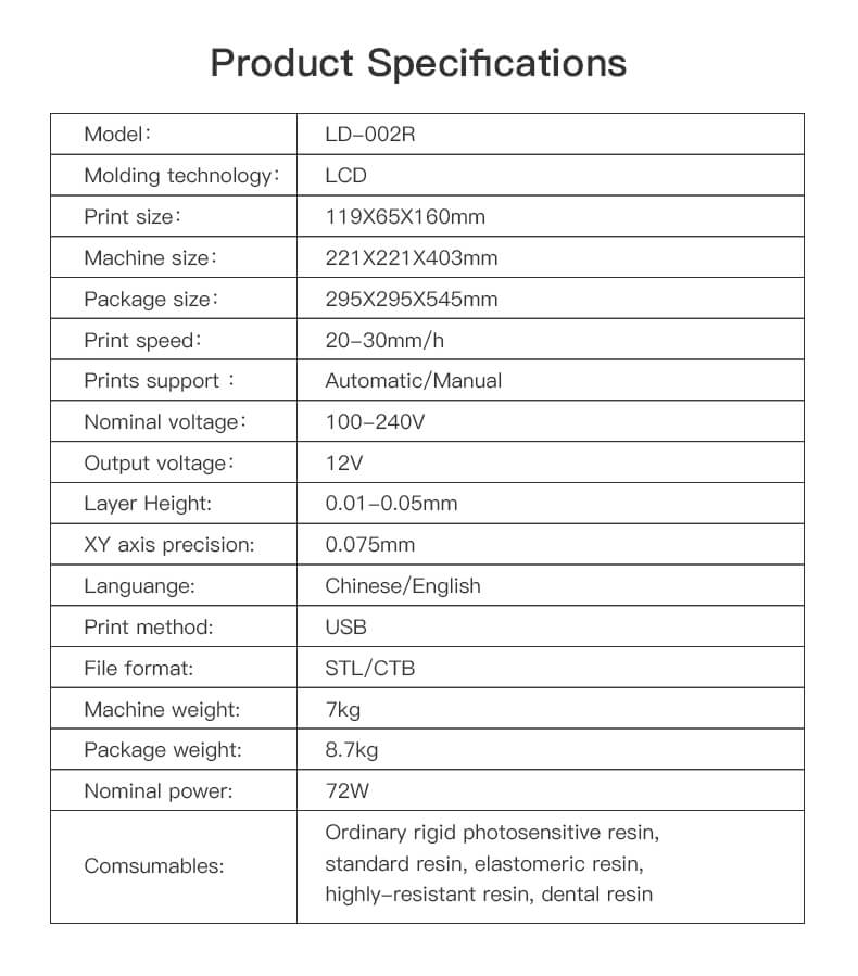 Creality LD-002R 3D Printer