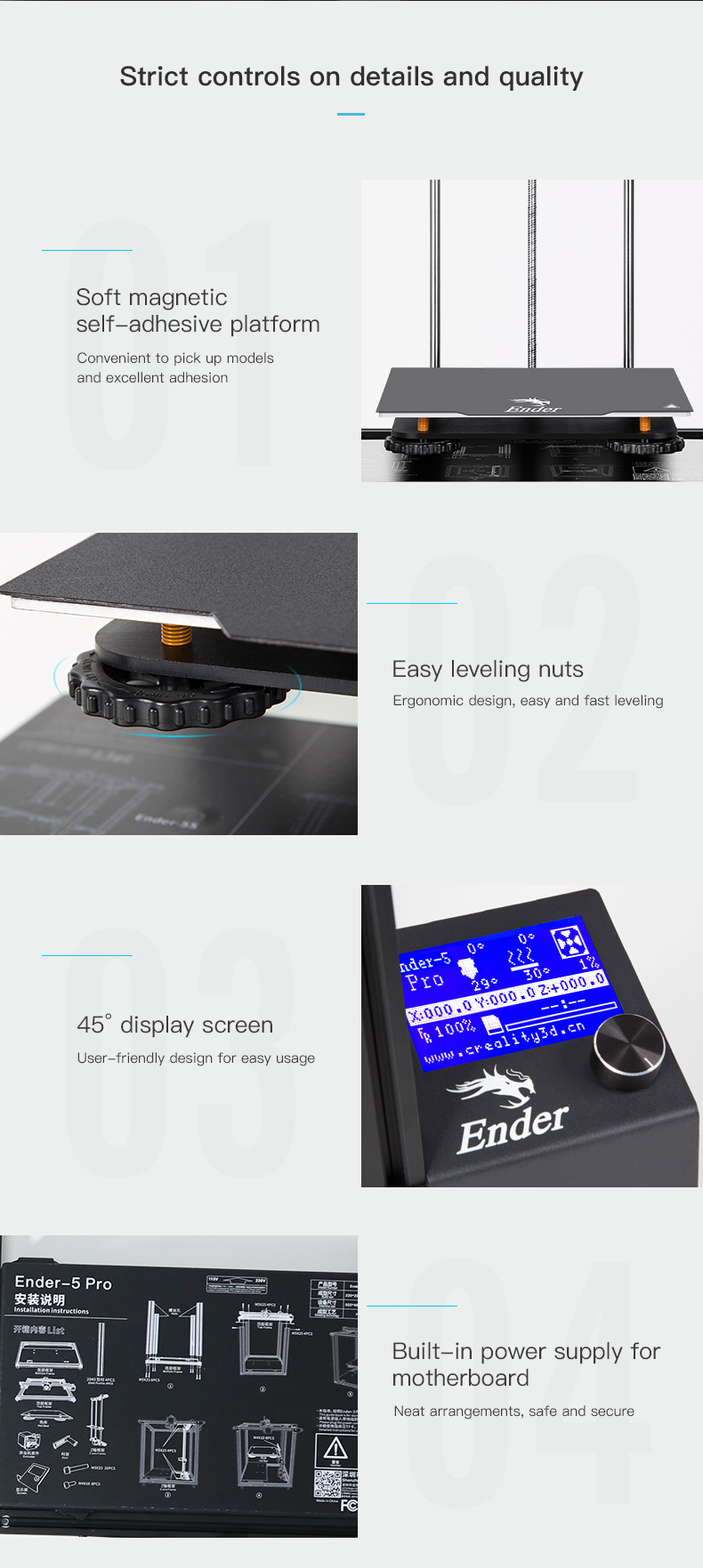 creality ender-5 pro 3d printer