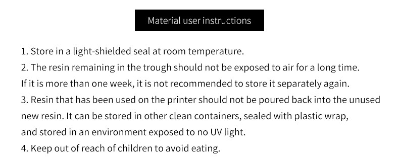 LCD/DLP Common Photosensitive Resin