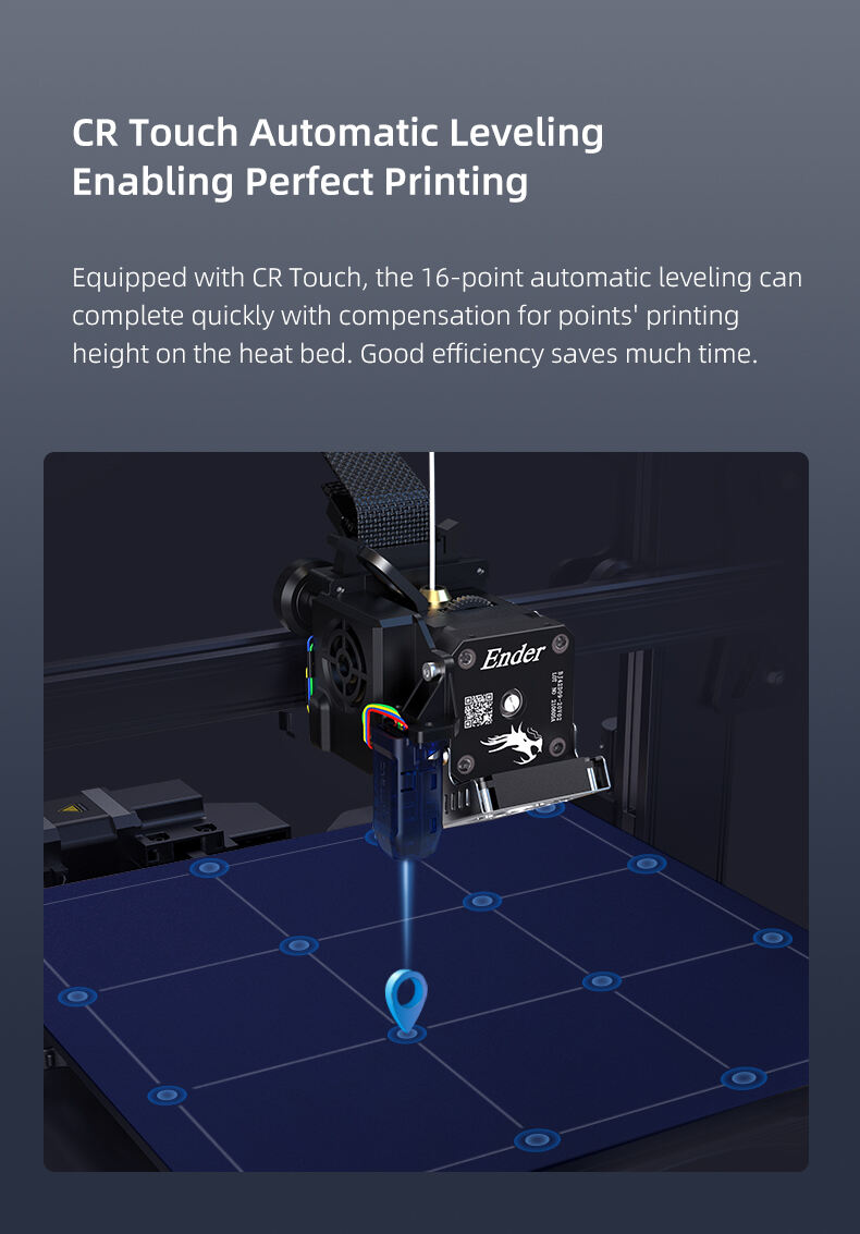CREALITY Ender-3 S1 Pro, 300℃ High-Temp, Dual-Gear Direct Extruder