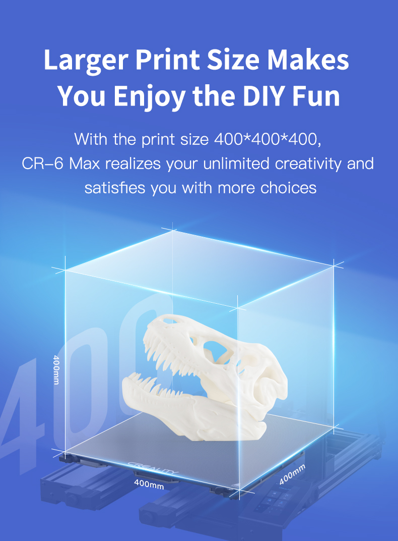 creality cr-6 max 3d printer