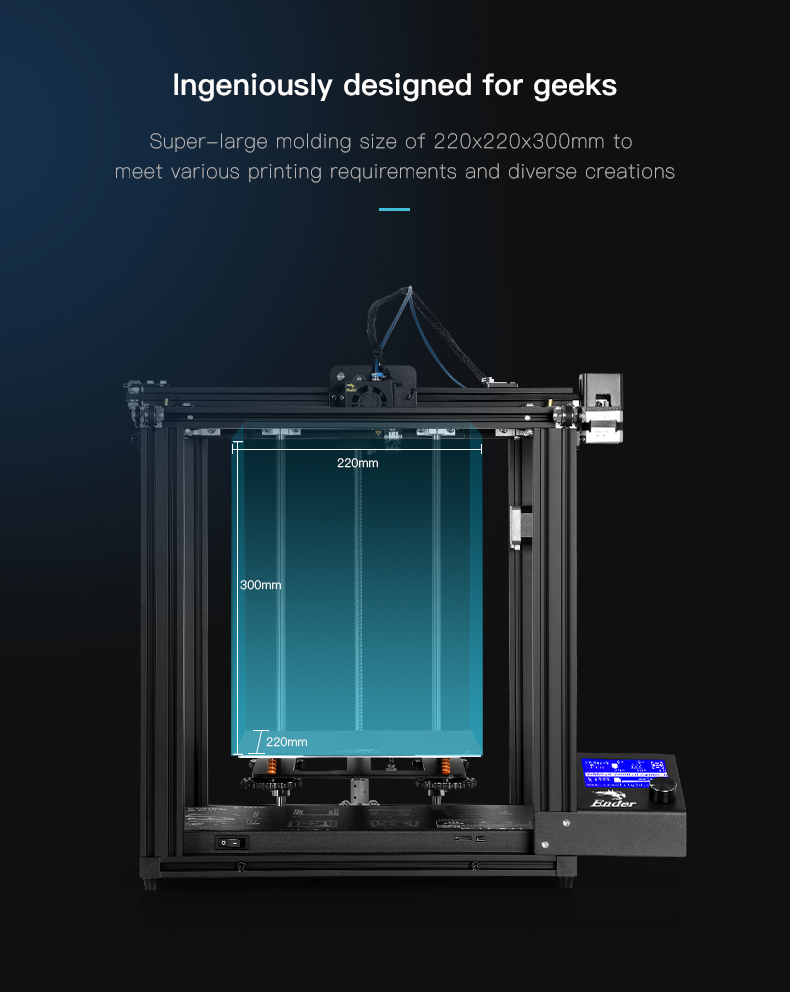 creality ender-5 pro 3d printer