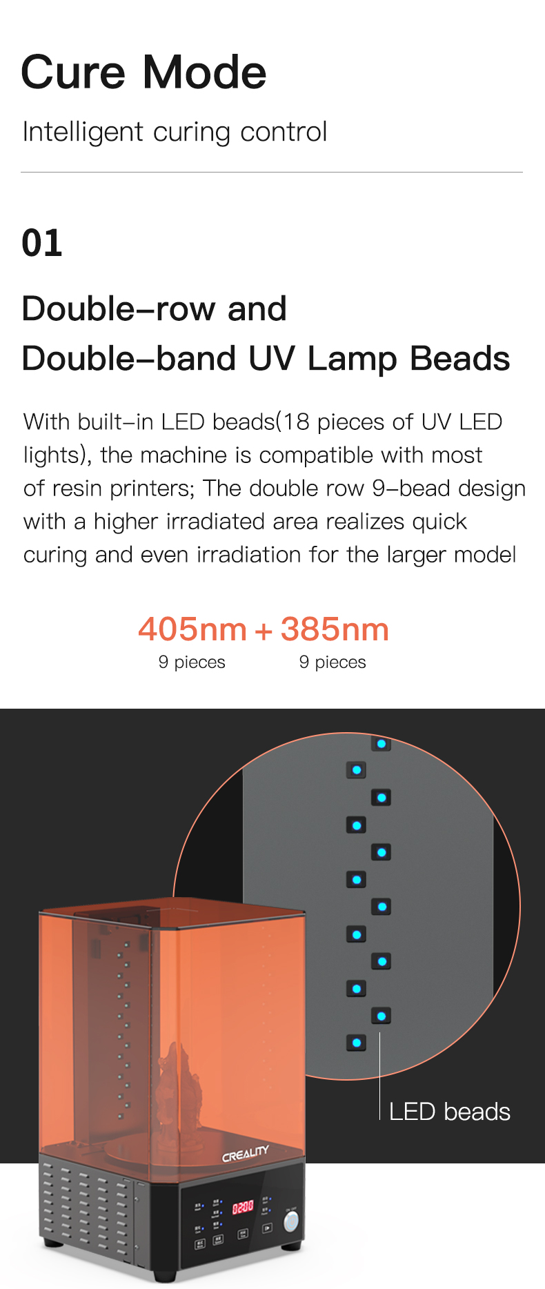 Creality UW-01 Washing And Curing 3D Printer – MadeTheBest