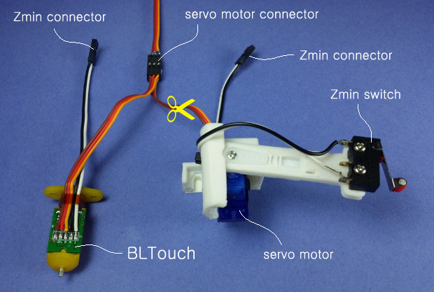 Tzou CR-10 V2 BL Touch Automatic Bed Leveling Sensor CR-10 V2 for 3D Printer 