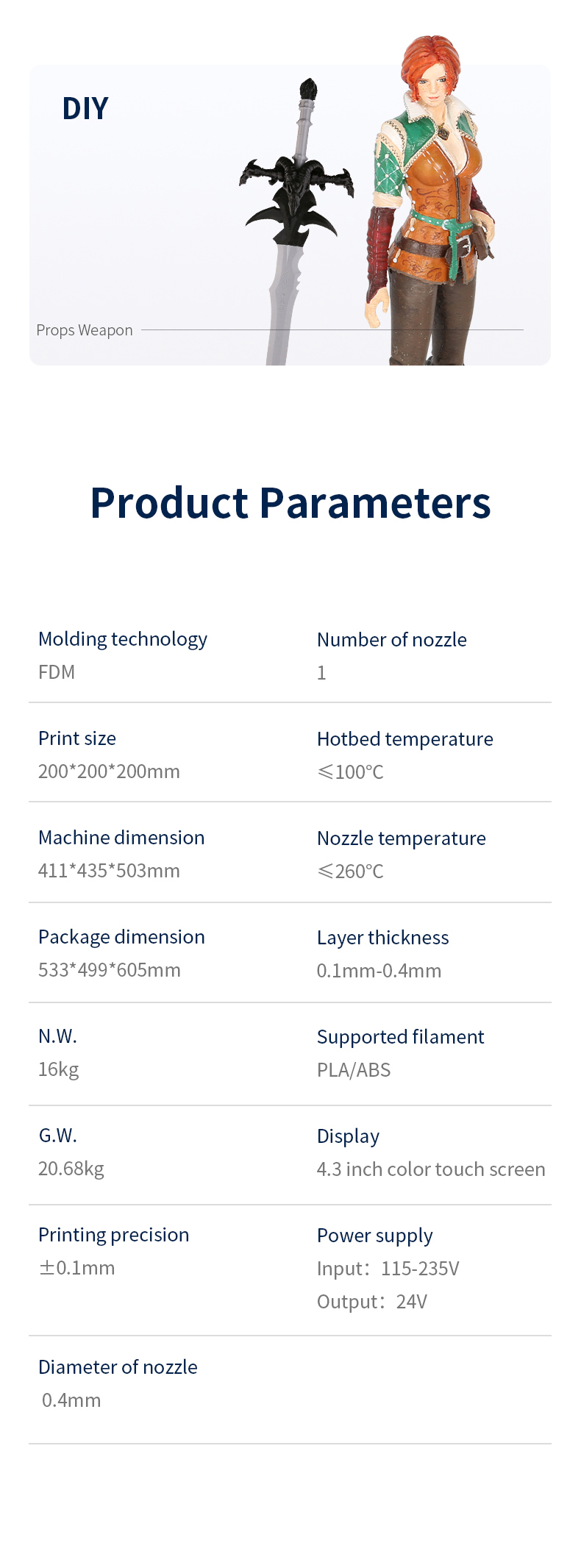 Creality CR-200B 3D Printer