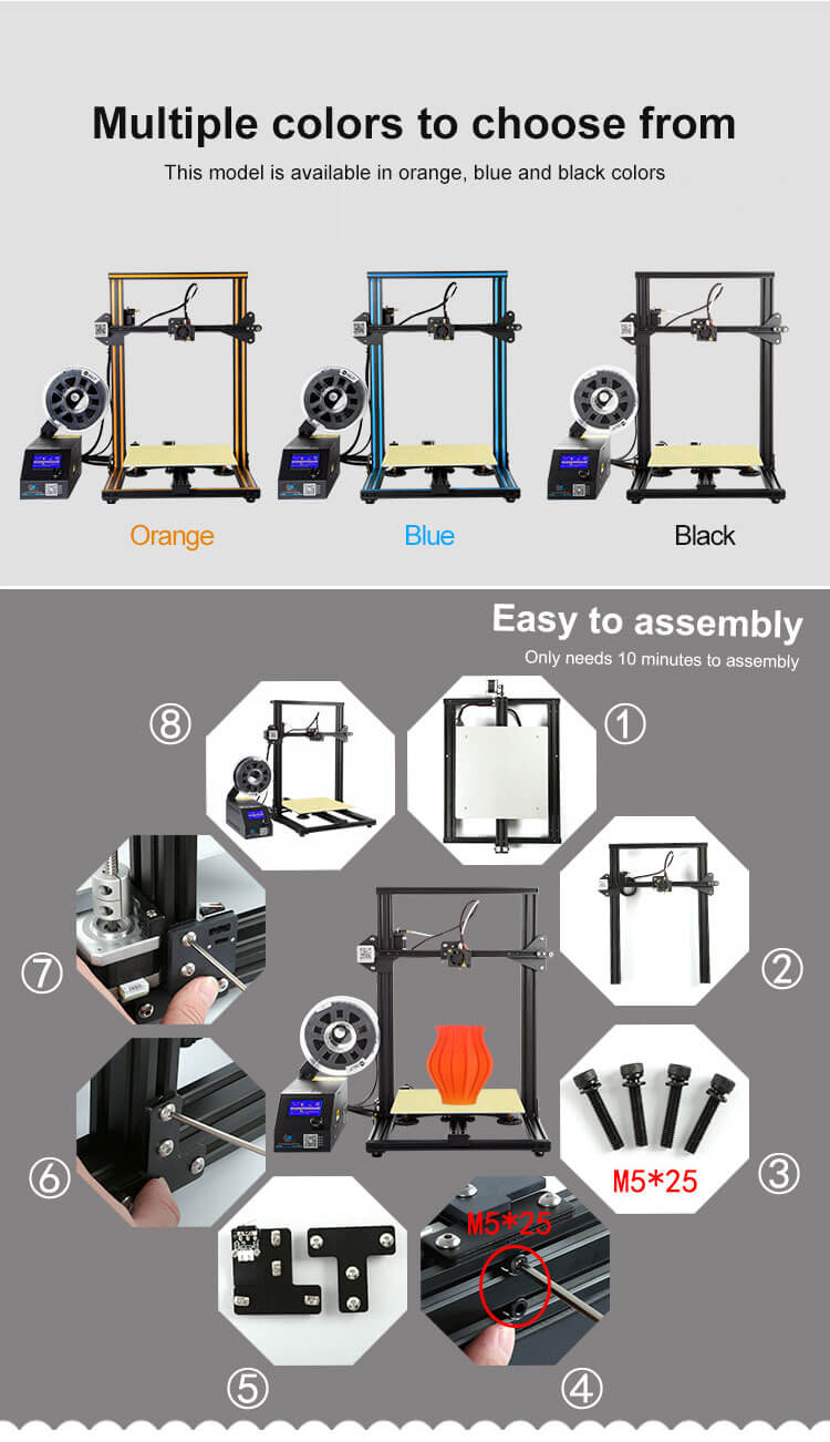 creality cr-10 3d printer