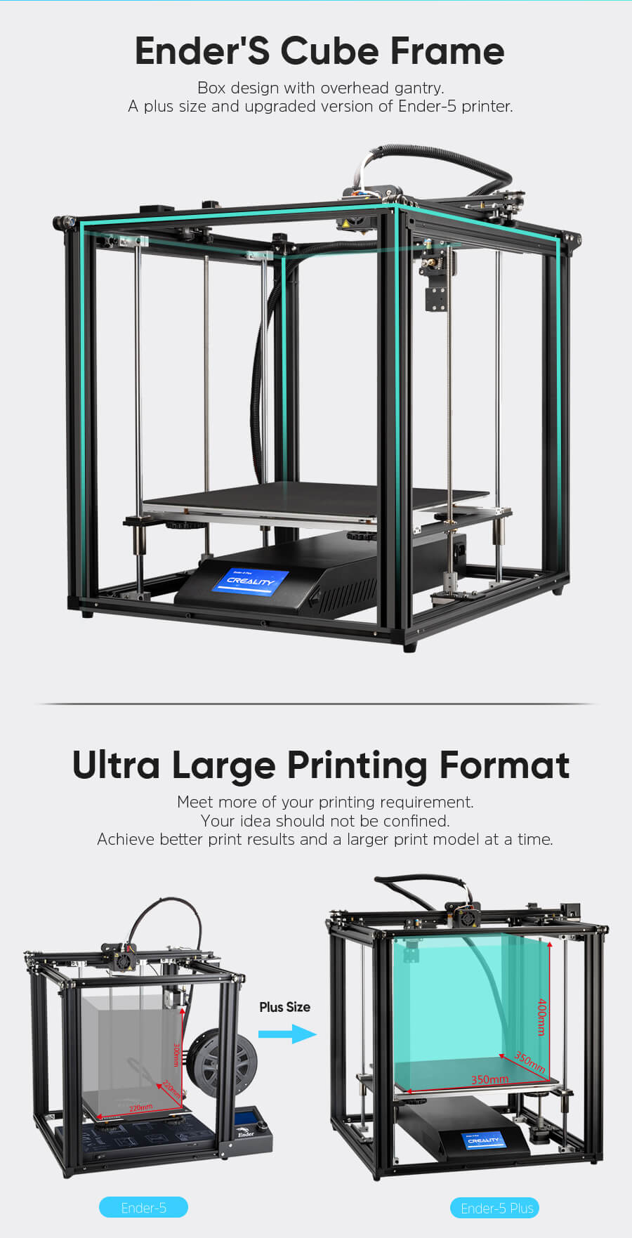 creality Ender-5 Plus 3D Printer