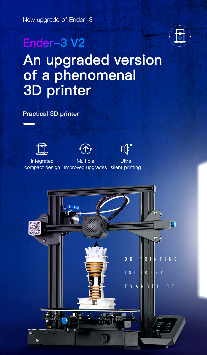 Creality Ender-3 V2 3d yazıcı