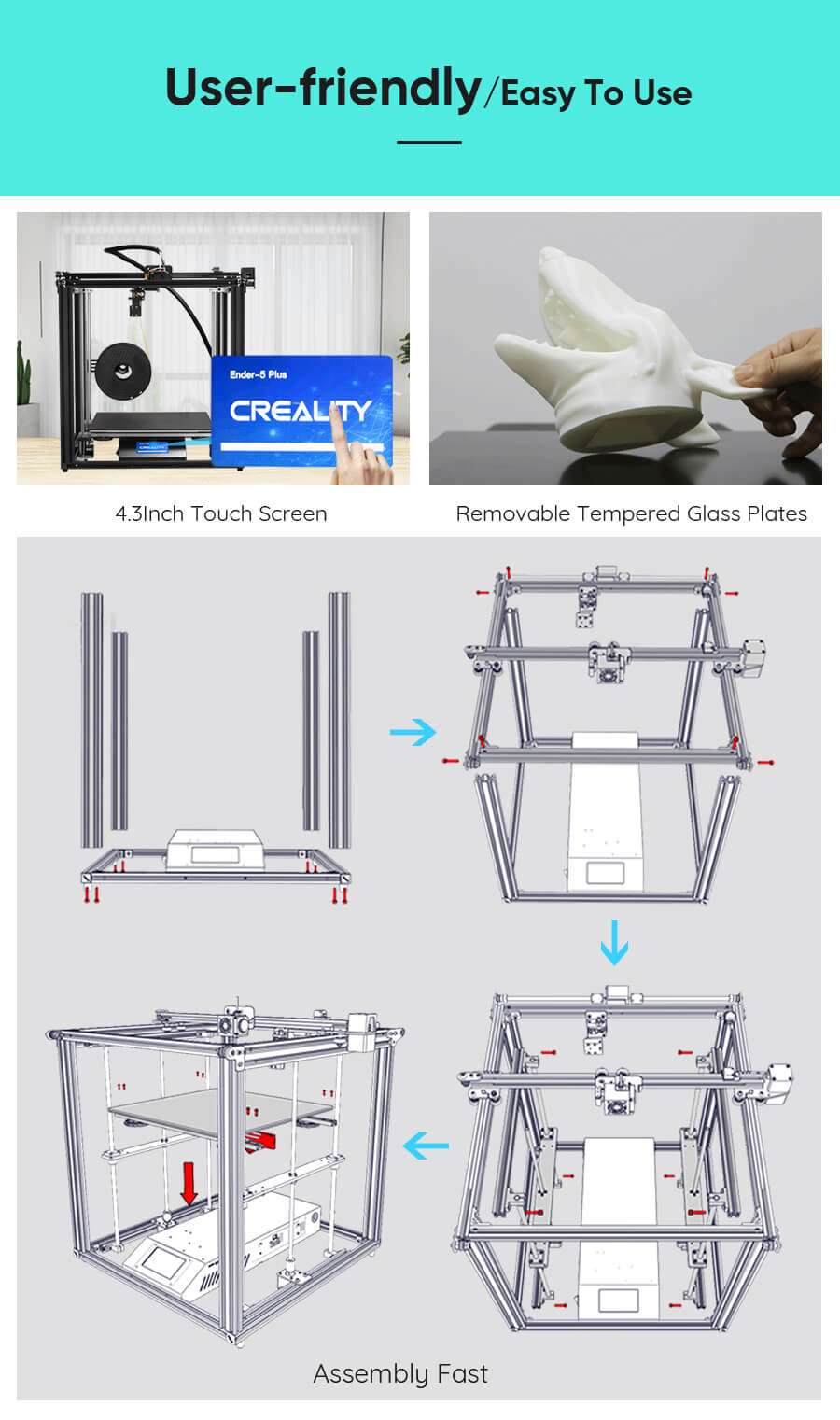 creality Ender-5 Plus 3D Printer