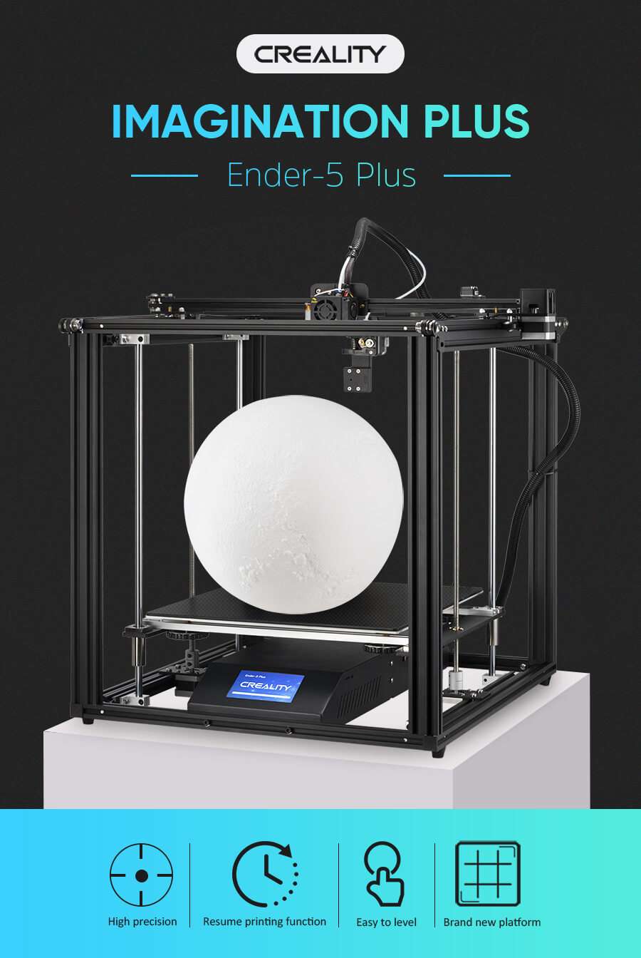 creality Ender-5 Plus 3D Printer