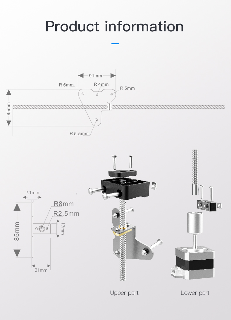 Creality Dual Screw Upgrade Kit